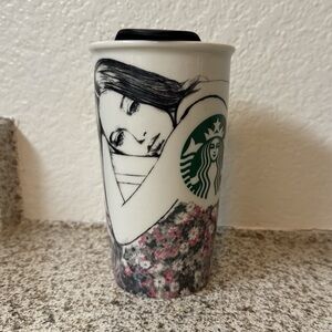 Charlotte Ronson Starbucks travel mug
